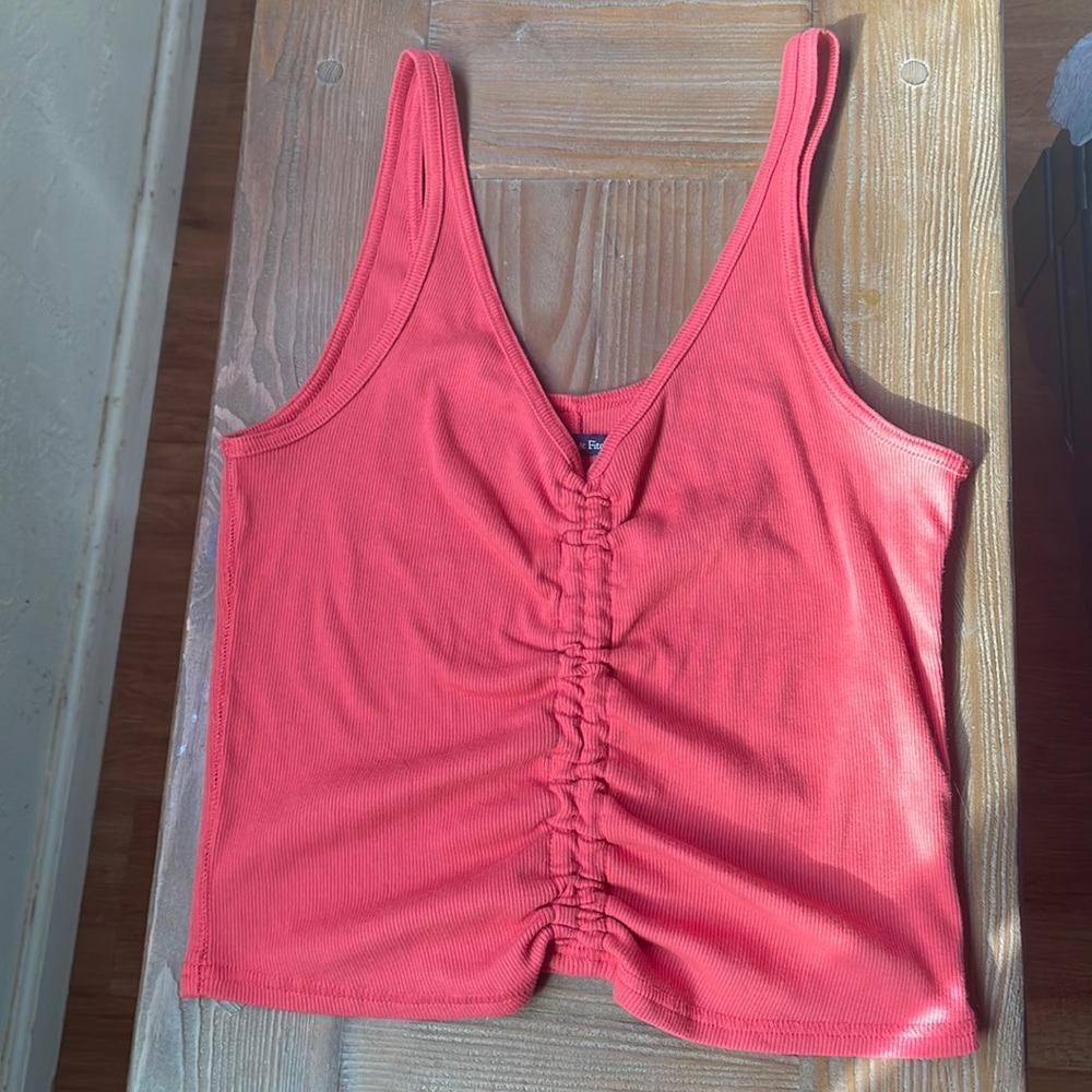 Red Abercrombie and fitch top